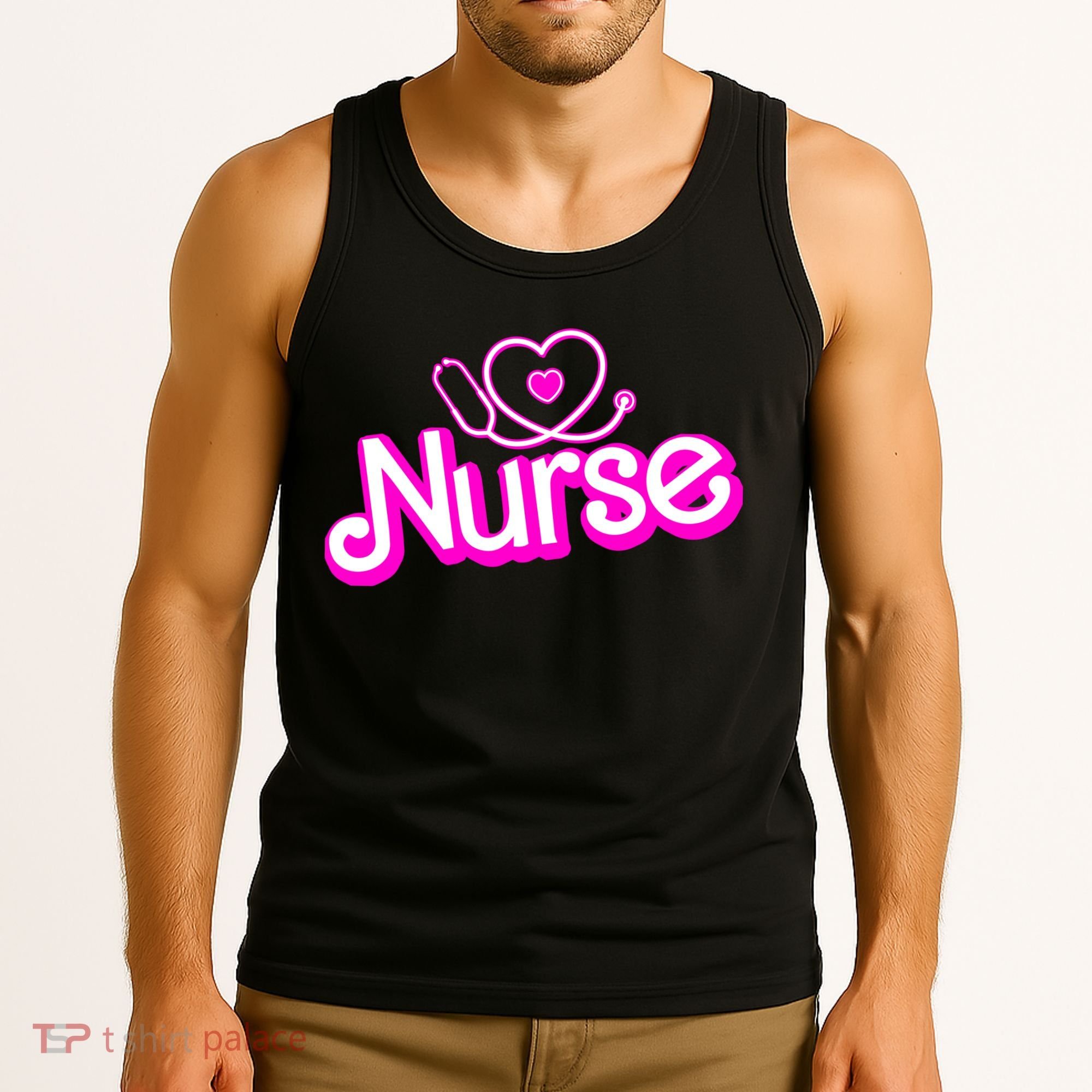Cute Doll Nurse Tank Top