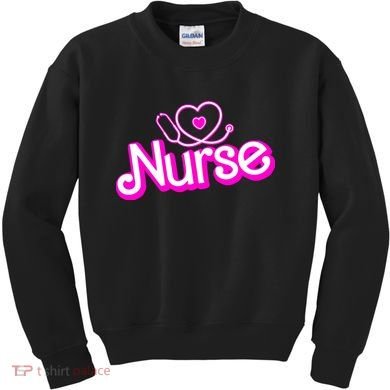 Cute Doll Nurse Kids Sweatshirt