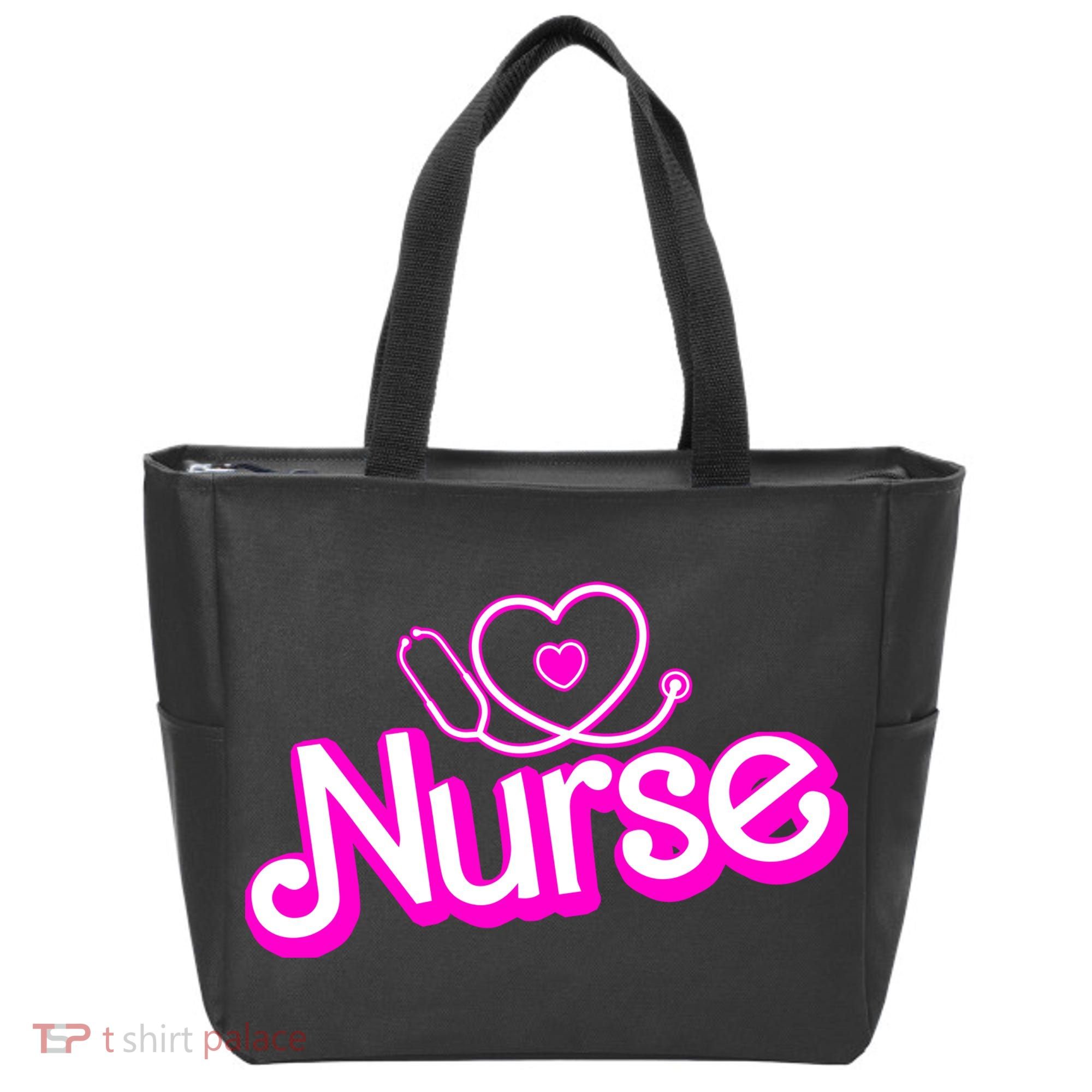 Cute Doll Nurse Tote Bag