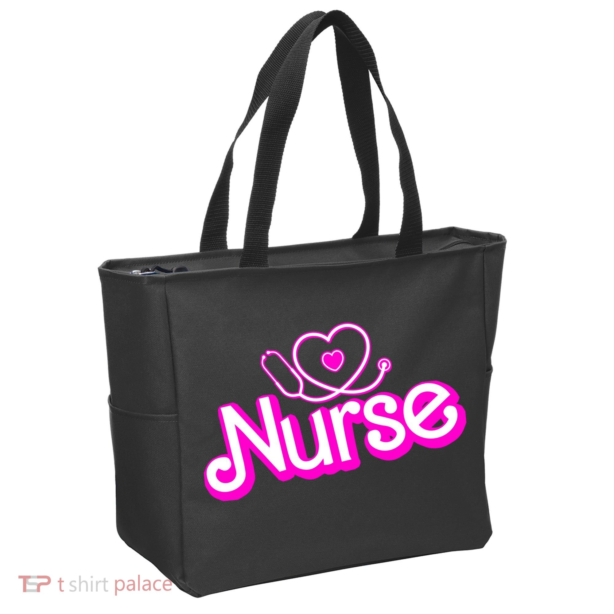 Cute Doll Nurse Tote Bag