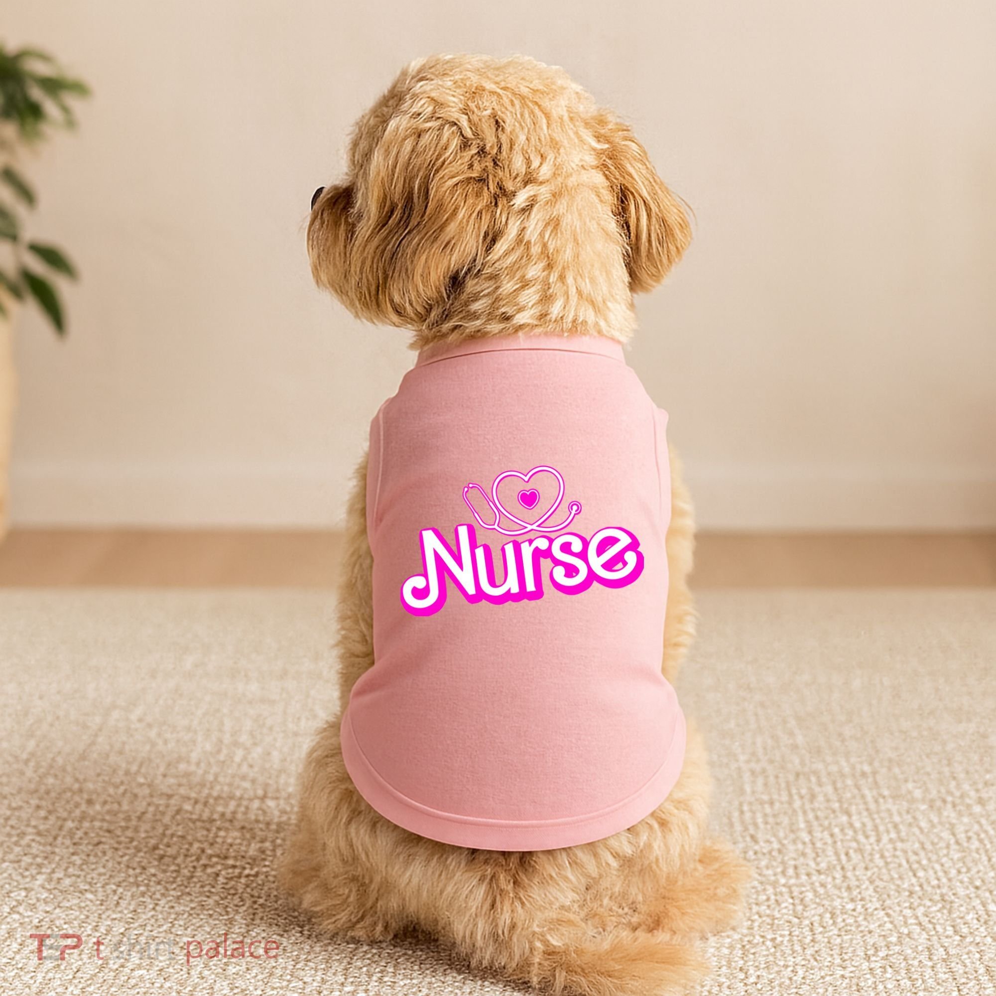 Cute Doll Nurse Doggie Tank