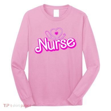Cute Doll Nurse Long Sleeve Shirt