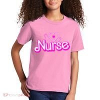 Cute Doll Nurse Kids T-Shirt thumb 2
