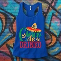 Cinco De O Mayo Mexican Fiesta Funny Ing Gift Women's Tank Top thumb 3