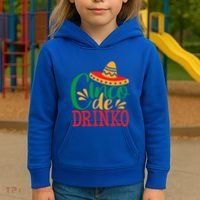 Cinco De O Mayo Mexican Fiesta Funny Ing Gift Kids Hoodie thumb 3