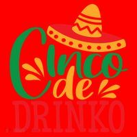 Cinco De O Mayo Mexican Fiesta Funny Ing Gift Santa Hat thumb 1