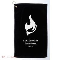 Christian Disciple Of Jesus Christ Gospel Lds Yw Ym Theme Golf Towel thumb 0