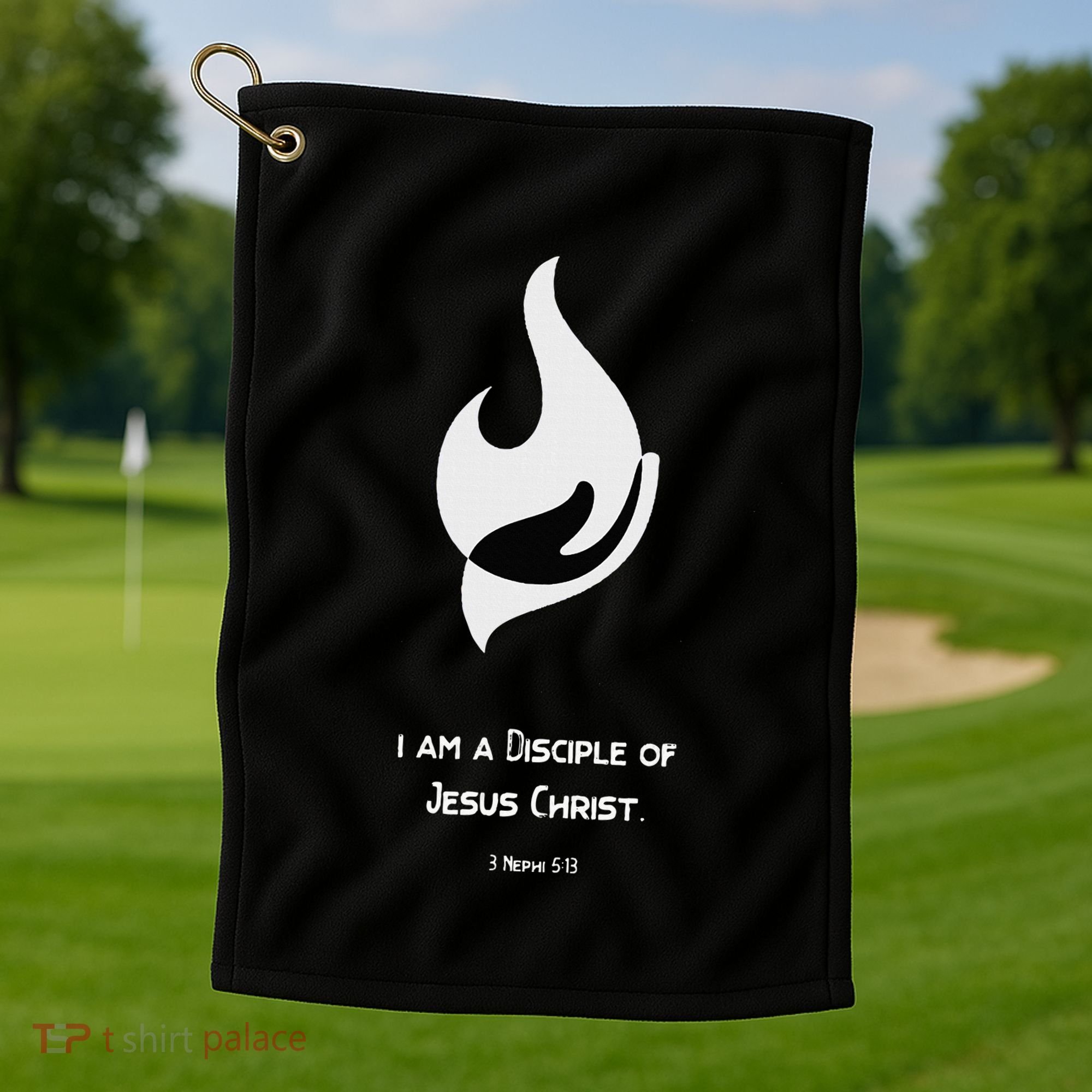 Christian Disciple Of Jesus Christ Gospel Lds Yw Ym Theme Golf Towel