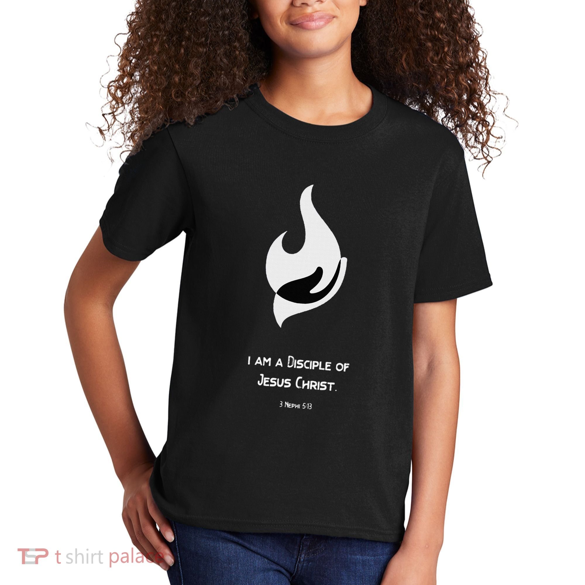Christian Disciple Of Jesus Christ Gospel Lds Yw Ym Theme Kids T-Shirt