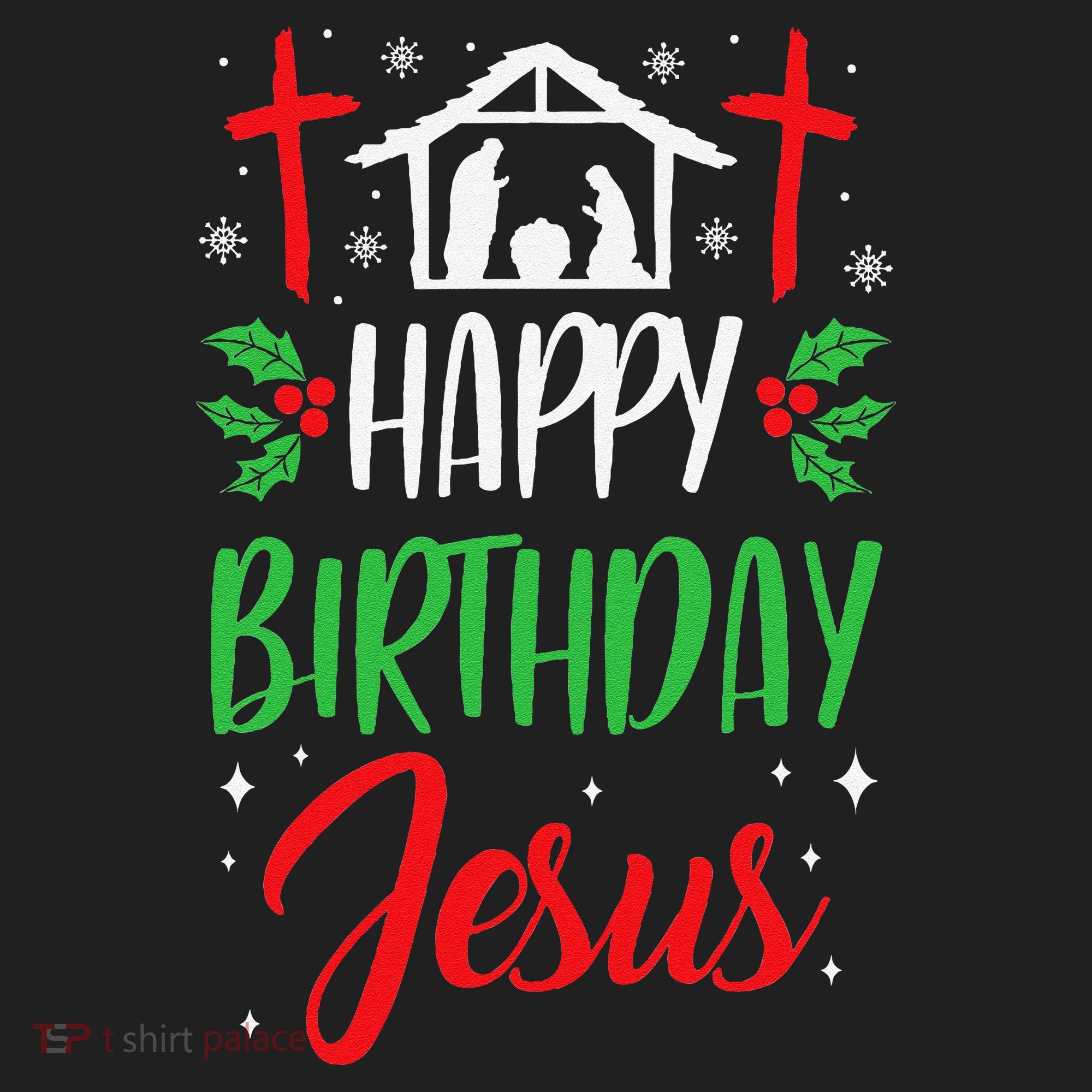 Christmas Day Outfit Happy Birthday Jesus Holiday Women's Sweatshirt