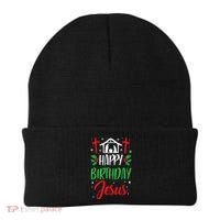 Christmas Day Outfit Happy Birthday Jesus Holiday Beanie thumb 0