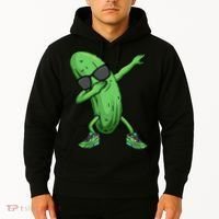 Cucumber Dabbing Pickle Dancing Lover Hoodie thumb 2