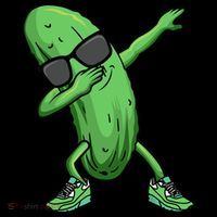 Cucumber Dabbing Pickle Dancing Lover Backpack thumb 2