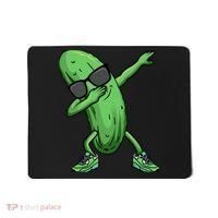 Cucumber Dabbing Pickle Dancing Lover Mousepad thumb 0