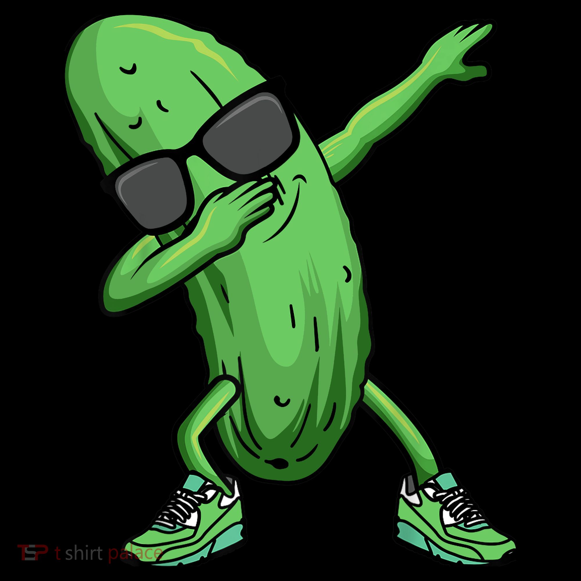 Cucumber Dabbing Pickle Dancing Lover Mousepad