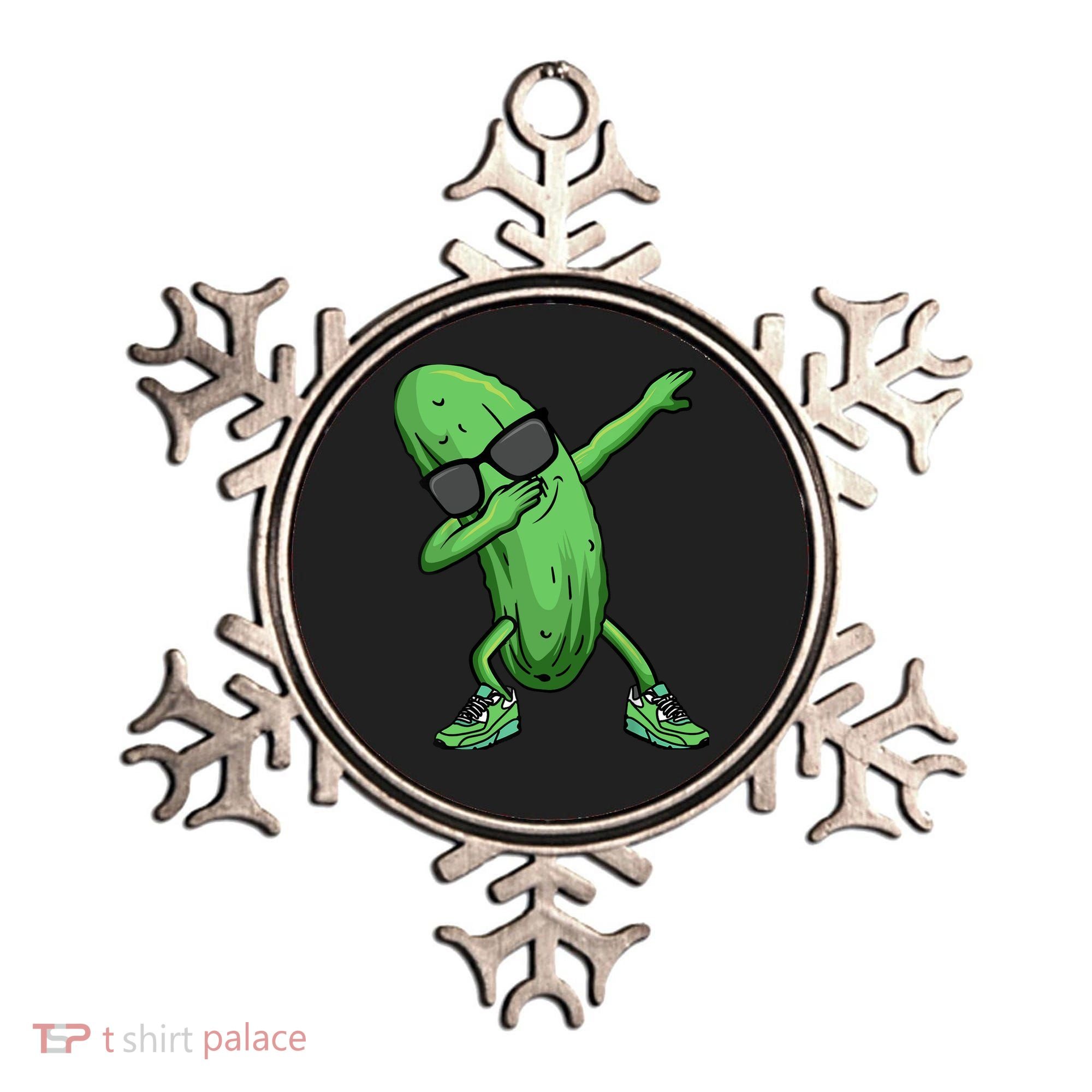 Cucumber Dabbing Pickle Dancing Lover Ornament