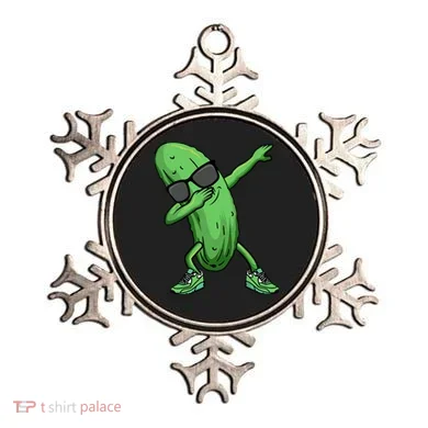 Cucumber Dabbing Pickle Dancing Lover Ornament