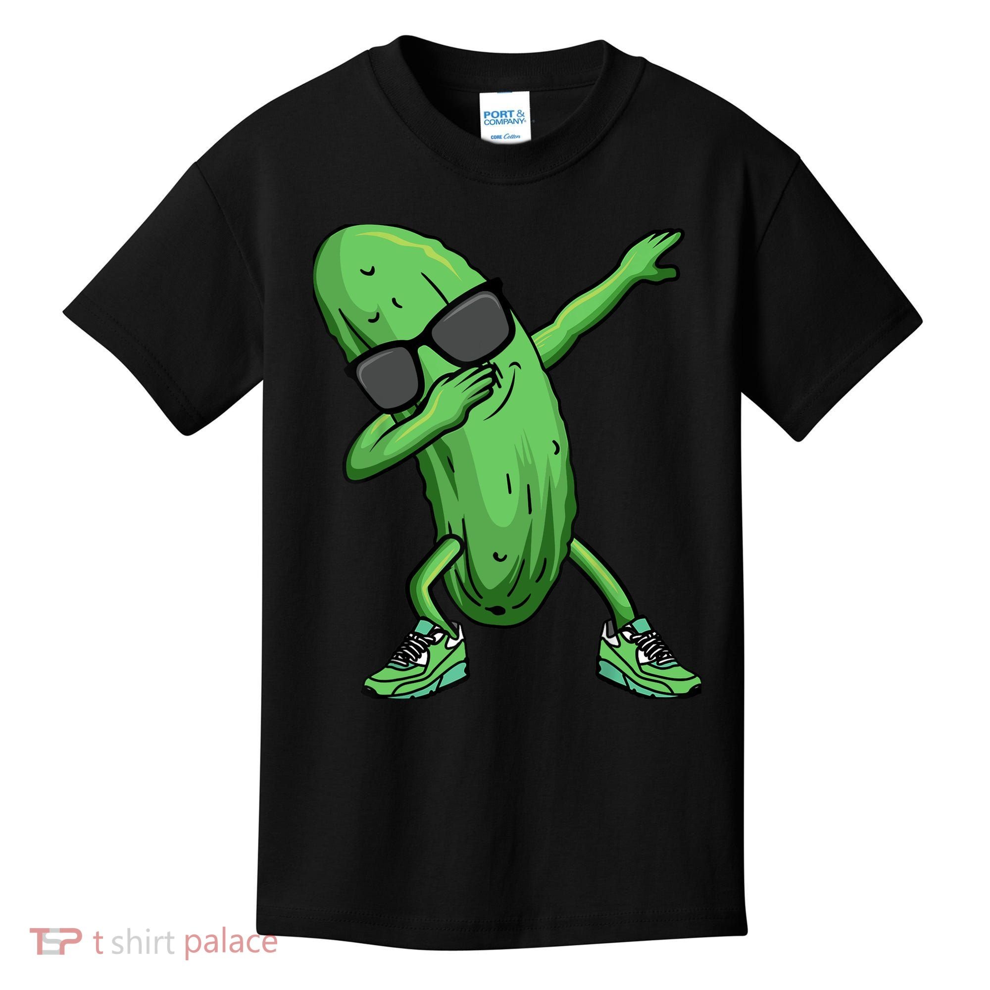 Cucumber Dabbing Pickle Dancing Lover Kids T-Shirt