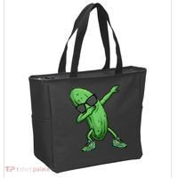 Cucumber Dabbing Pickle Dancing Lover Tote Bag thumb 2