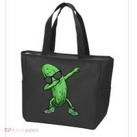 Cucumber Dabbing Pickle Dancing Lover Tote Bag thumb 3