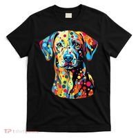 Colorful Dog Pop Art With Polka Dot International Dot Day T-Shirt thumb 0