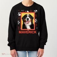 Custom Dog Pet Personalize Picture Photo Name Women's Sweatshirt thumb 0