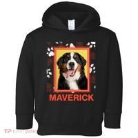 Custom Dog Pet Personalize Picture Photo Name Toddler Hoodie thumb 0