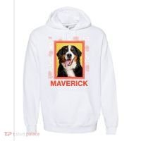 Custom Dog Pet Personalize Picture Photo Name Comfort Colors Garment-Dyed Hooded Sweatshirt thumb 0
