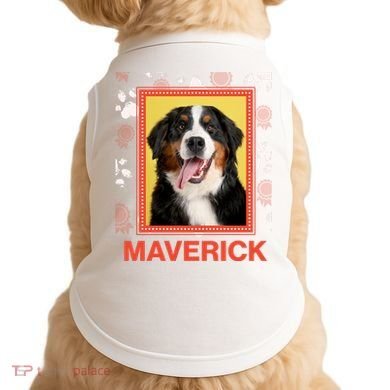 Custom Dog Pet Personalize Picture Photo Name Doggie Tank