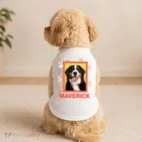 Custom Dog Pet Personalize Picture Photo Name Doggie Tank thumb 2