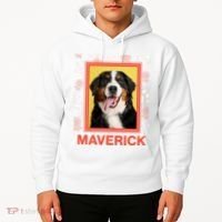 Custom Dog Pet Personalize Picture Photo Name Hoodie thumb 2