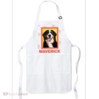 Custom Dog Pet Personalize Picture Photo Name Apron thumb 0