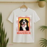Custom Dog Pet Personalize Picture Photo Name T-Shirt thumb 2