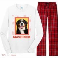 Custom Dog Pet Personalize Picture Photo Name Long Sleeve Pajama Set thumb 0