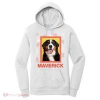 Custom Dog Pet Personalize Picture Photo Name Women's Hoodie thumb 0