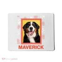 Custom Dog Pet Personalize Picture Photo Name Mousepad thumb 0