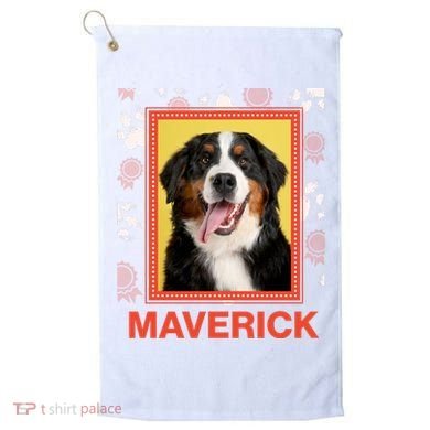 Custom Dog Pet Personalize Picture Photo Name Golf Towel