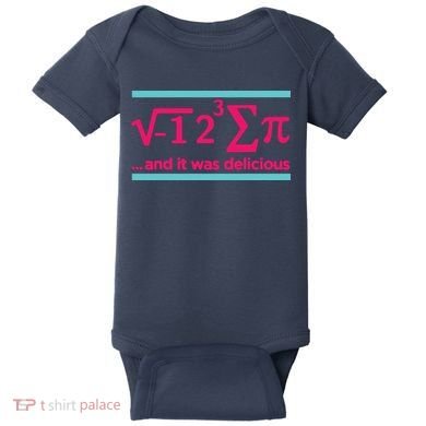 Cool Delicious Pi Day Baby Bodysuit