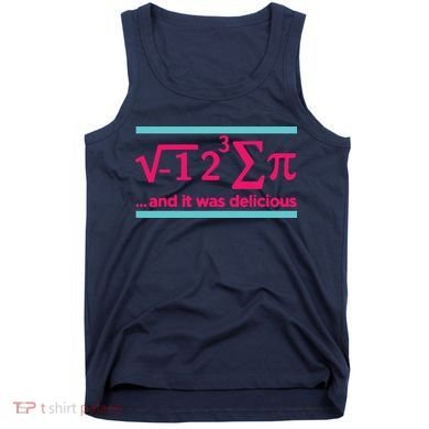 Cool Delicious Pi Day Tank Top