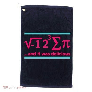 Cool Delicious Pi Day Golf Towel