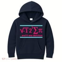 Cool Delicious Pi Day Kids Hoodie thumb 0