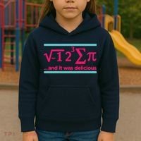 Cool Delicious Pi Day Kids Hoodie thumb 3