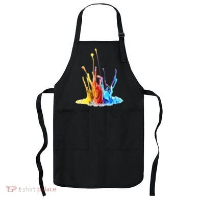 Cool Design Paint Splatter Graphic Apron
