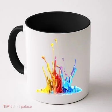 Cool Design Paint Splatter Graphic Coffee Mug