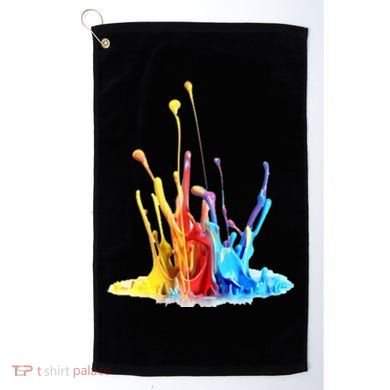 Cool Design Paint Splatter Graphic Golf Towel