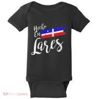 Camisas De Puerto Rico Hecho En Lares Gifts Baby Bodysuit thumb 0