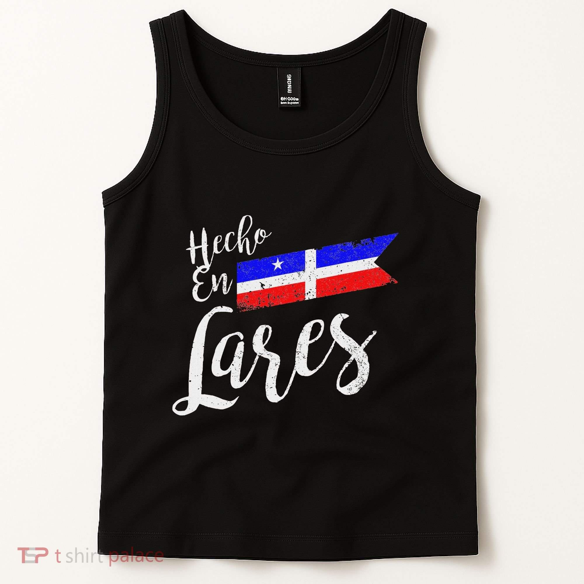 Camisas De Puerto Rico Hecho En Lares Gifts Tank Top