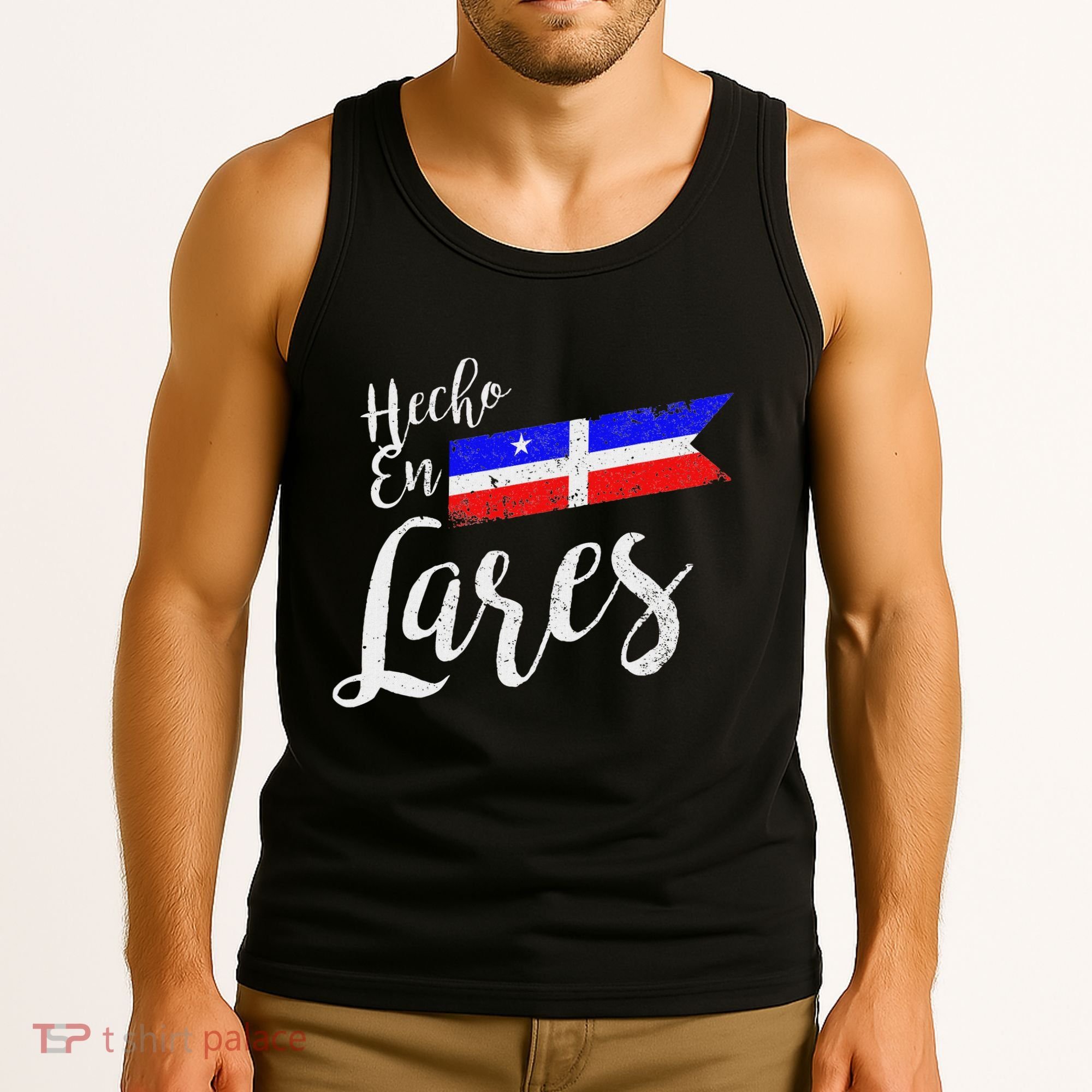 Camisas De Puerto Rico Hecho En Lares Gifts Tank Top