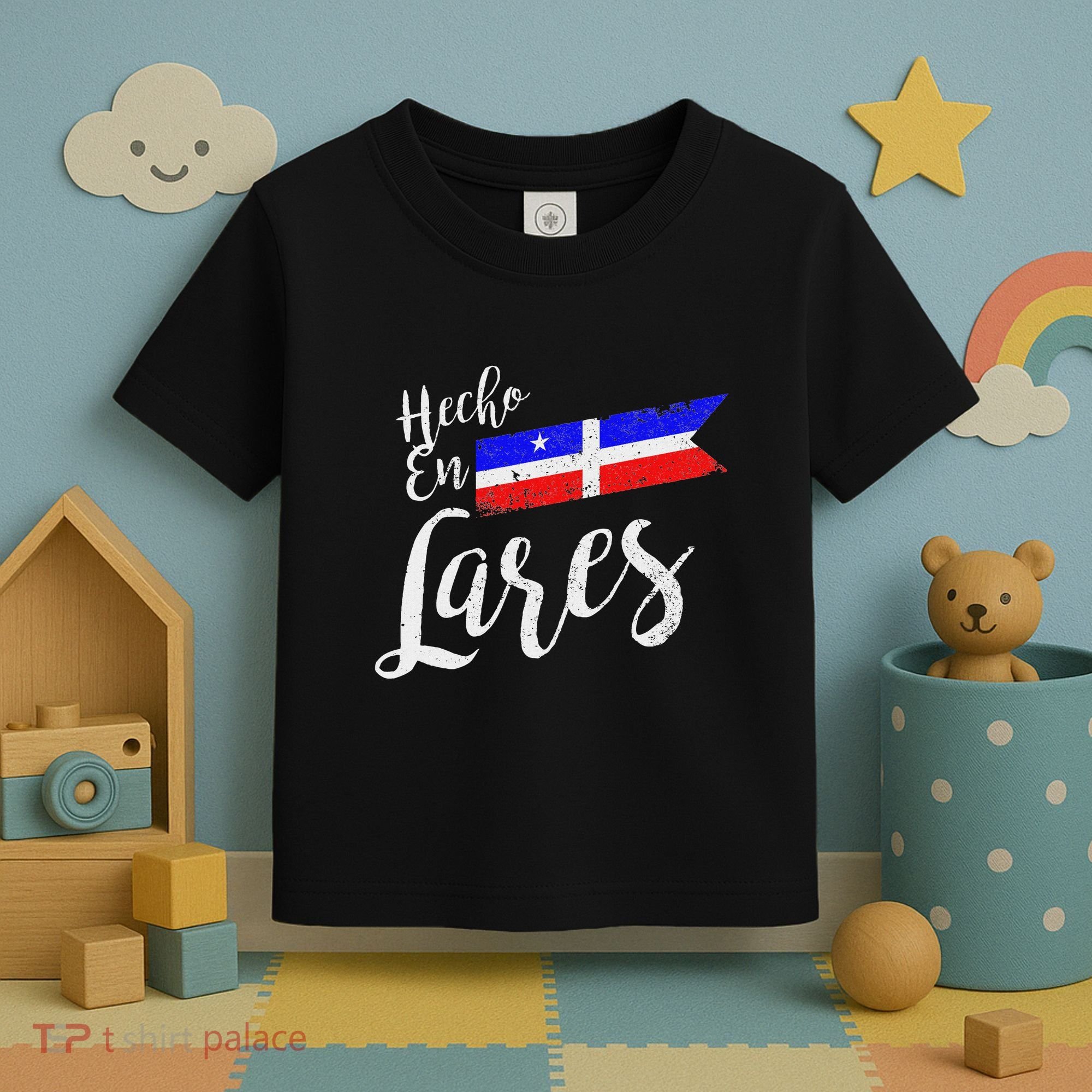 Camisas De Puerto Rico Hecho En Lares Gifts Toddler T-Shirt