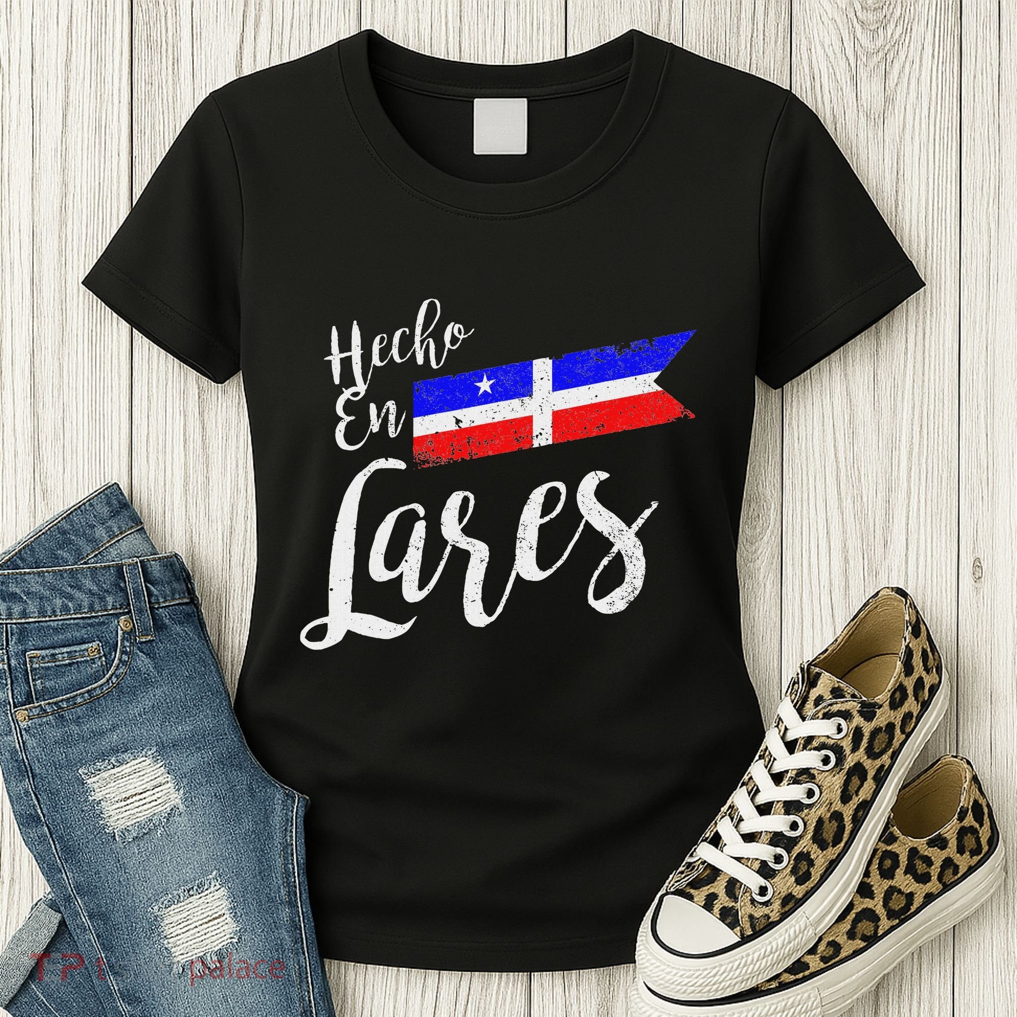 Camisas De Puerto Rico Hecho En Lares Gifts Women's T-Shirt